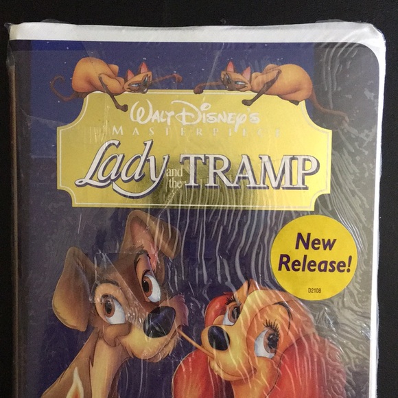 Walt Disney Masterpiece Lady and the TRAMP VHS NIB - Picture 7 of 8